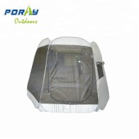 Pop up sun screen room tent with 6 panels doors