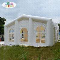 Customized outdoor white inflatable wedding party event tent